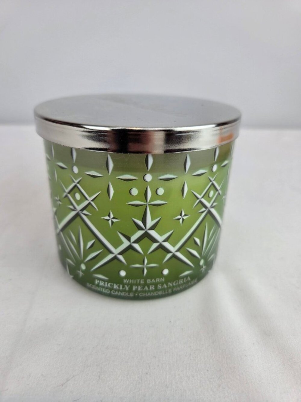 Bath & Body Works White Barn Prickly Pear Sangria 3-Wick Candle 14.5 oz NEW